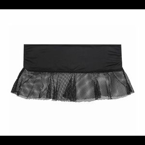 Fishnet Micro Mini Skirt